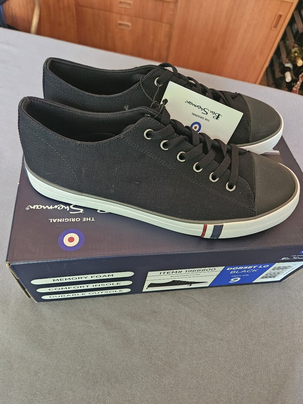 NWT Ben Sherman Canvas Sneakers